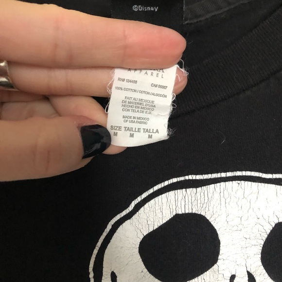 VINTAGE Disney Jack Skellington T-shirt, SZ M - Picture 2 of 4